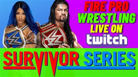 Wwe Survivor Series Full Show On Firepro Wrestling Live Stream