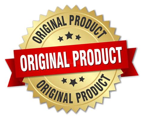 Original Product Red Grunge Round Vintage Stamp Stock Vector