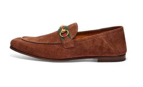Gucci Mens Suede Horsebit Loafers Brand Size 55 Us Size 6 581513