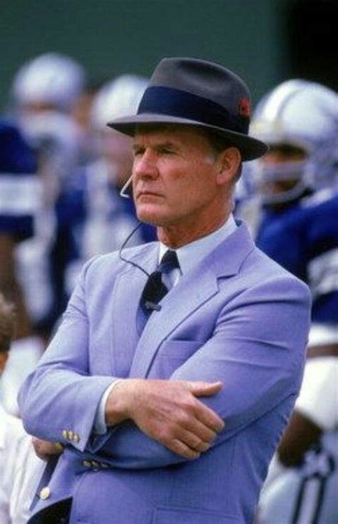 Head Coach Tom Landry Dallas Cowboys Dallas Cowboys Football