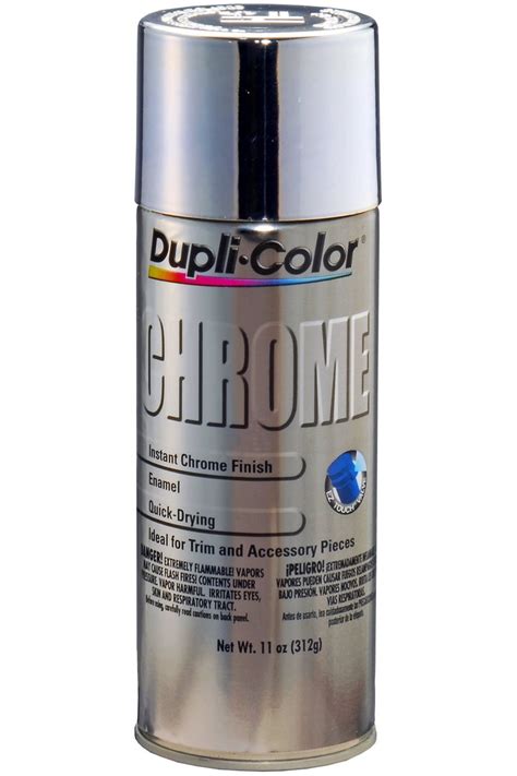 Dupli Color 11oz Chrome Automotive Metallic Spray Paint Cs101 Trim
