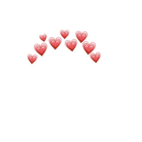 Red Emoji Beatinghearts Crown Sticker By Satanicbarbie