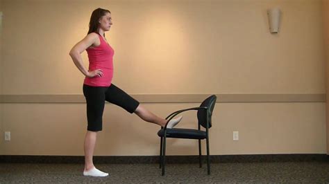 Standing Hamstring Stretch - YouTube