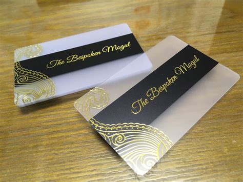 Since the frosted card is not entirely transparent it has the added benefit of providing some contrast for your design. Transparent Business Cards - Clear Business Cards - Free ...