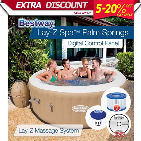 bestway lay z spa inflatable spas portable outdoor spa hot tub 2 4 ppl 54129 for sale from australia