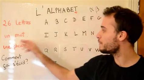 Beginner Easy To Learn French Lesson Letter Lalphabet Alphabet