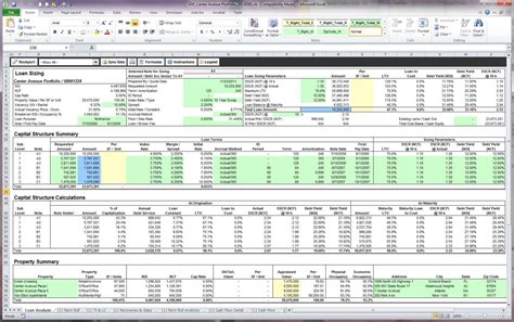 Real Estate Investment Analysis Excel Spreadsheet Db Excel Com Riset
