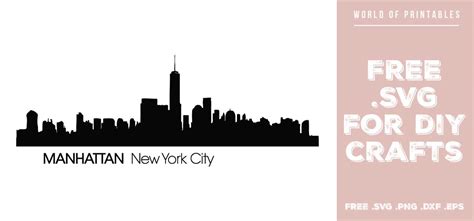 Png Skyline Files For Cricut Skyline Cut Files For Silhouette City Svg