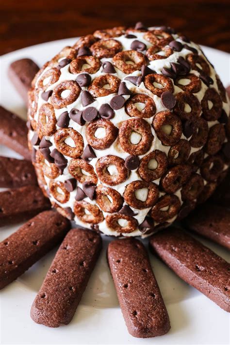 Chocolate Dessert Cheese Ball - Recipe for Perfection