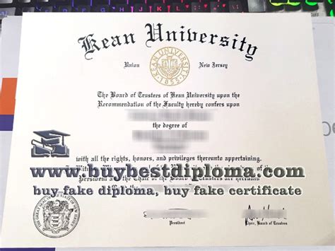 Best Known Ways To Obtain A Fake Kean University Diploma
