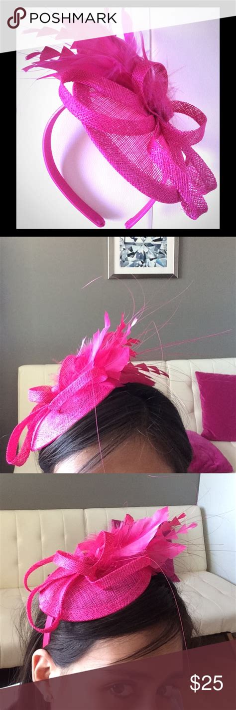 Hot Pink Headband Fascinator Pink Headbands Fascinator Hot Pink