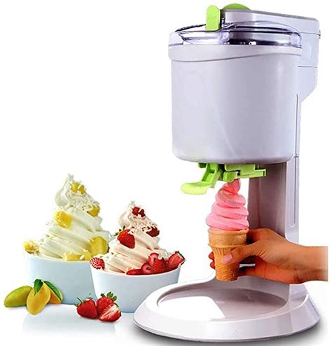 Ice Cream Maker Fully Automatic Mini Fruit Cone Soft Serve Ice Cream Machine For Home Diy