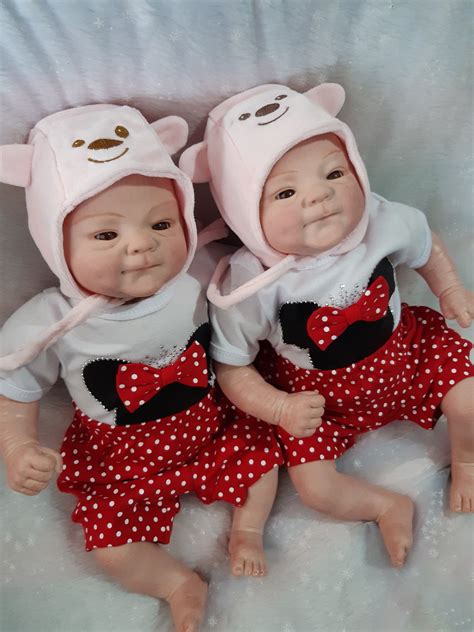 bebê reborn meninas gêmeos elo7 produtos especiais