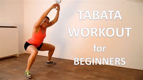 25 Minute Tabata Workout For Beginners Youtube