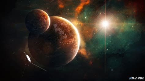 2560x1440 Space Satellite Planet Sci Fi Wallpaper Coolwallpapersme