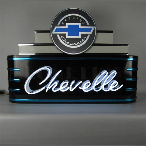 Log into your buypower card®, gm extended family card or buypower business card™ on this page. Chevelle SS Neon Sign - Chevrolet - Bowtie - Chevy - GM - Art Deco Marquee | eBay