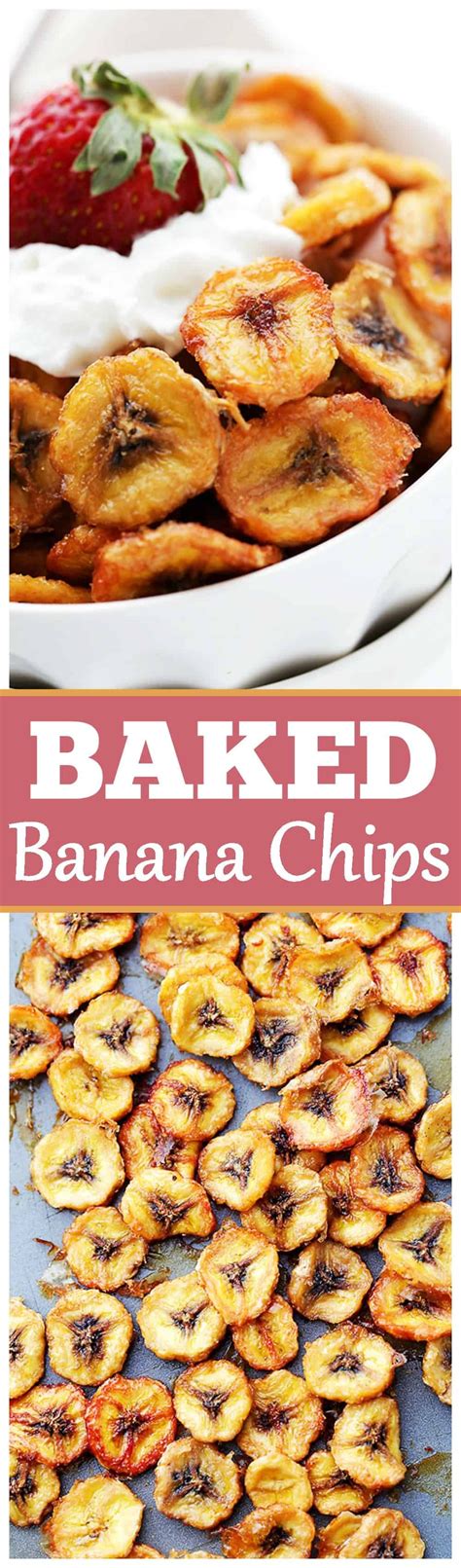 Homemade Baked Banana Chips Deliciously Sweet And Guilt Free Baked