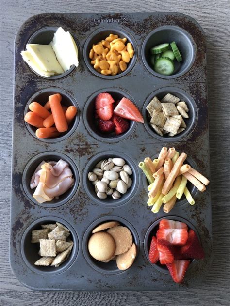 Muffin Tin Snack Trays A Really Easy Way To Make Snack Time More Fun