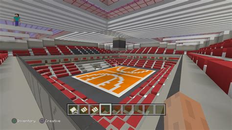 Basketball Stadium Minecraft Estadios Inventores