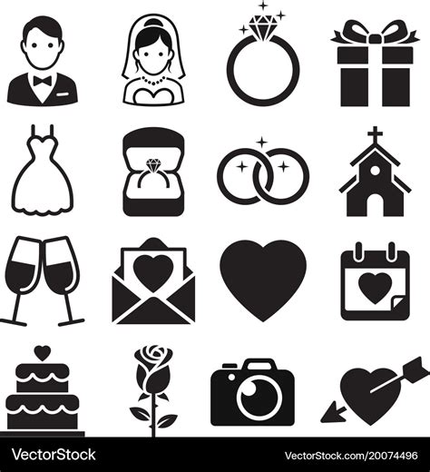 Wedding Married Icon Free Vector Graphic On Pixabay