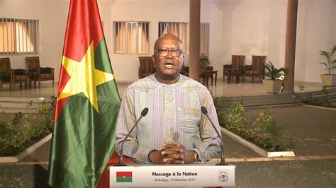 Ambassade Du Burkina Faso à Paris Message à La Nation à Loccasion Du