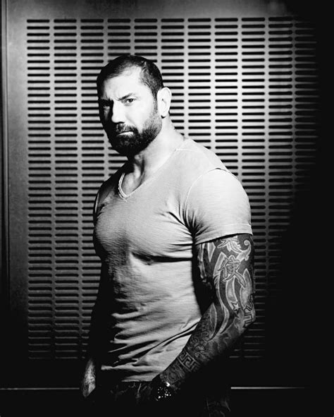 Dave Bautista Mens Tshirts Mens Tops In Black And White