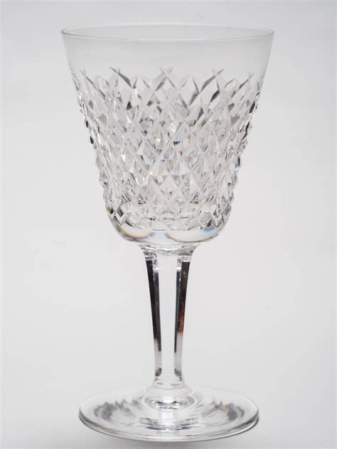 Set Of 8 Vintage Waterford Crystal Wine Glasses Circa 1980 Etsy