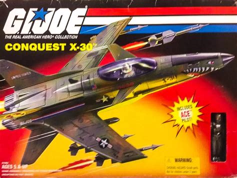 Toysack 1998 Gi Joe Conquest X 30 W Rare Pilot Ace Brand New Set