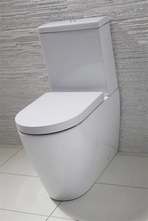 Frontline Emme Flush To Wall Toilet With Soft Close Seat