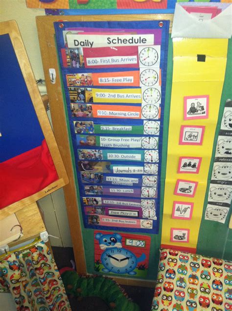Preschoolhead Start Class Schedule My Teaching Pins Pinterest