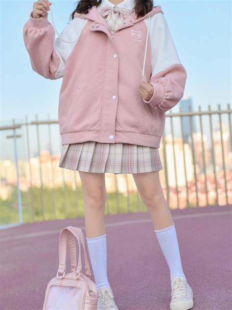 Pure Pastel Jackets Polos And Pants Kawaii Clothes Pastel Aesthetic