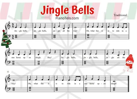 Jingle Bells Piano Notes Jingle Bells Piano Duet Print Sheet Free Hot Nude Porn Pic Gallery