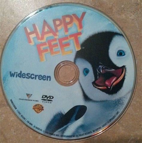 Happy Feet Widescreen Dvd Disc Only No Tracking Ebay