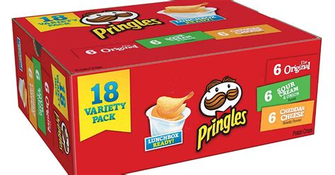 Amazon Pringles Snack Stacks 18 Count Variety Pack Only 525 Shipped