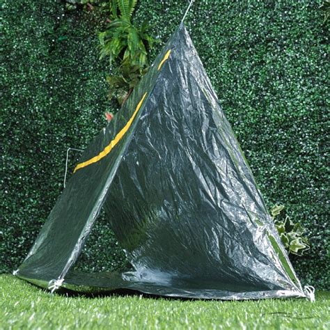 Emergency Waterproof Survival Tube Tent Thermal Reflective Cold Weather