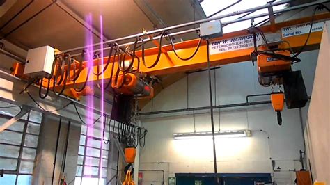Overhead Crane System With Two Crane Bridges And Fitted With Liftket
