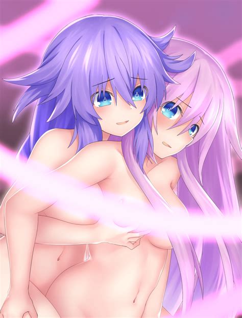 Katade Nepgear Neptune Neptunia Purple Heart Neptunia Purple Sister Neptune Series