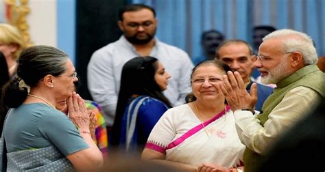 pm narendra modi extends wishes to congress president sonia gandhi on her birthday