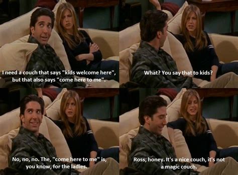 f r i e n d s moments quotes best shows ever ross and rachel