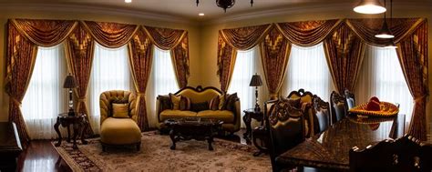Over 25 years of experience. High End Custom Drapery | Living room shades, Window treatments living room
