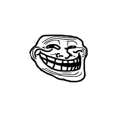 Meme S Troll Face Meme Vinyl Sticker