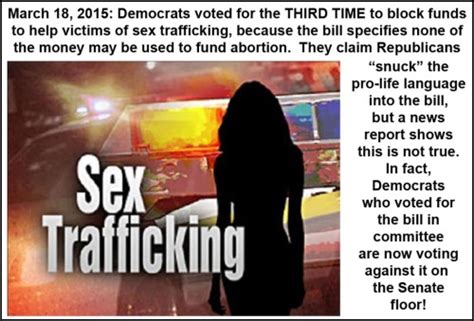 Democrats Embrace Sex Trafficking