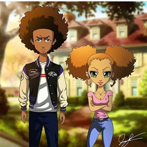 Pin By On Idek‍ Black Art Pictures Black Love Art Boondocks