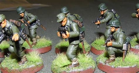 Miniature War Gaming And Painting Painting Bolt Action German Grenadiers