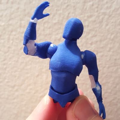 Fully Articulate Action Figures | Shapeways 3D Printing Forums