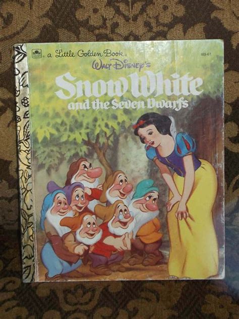 Walt Disney's Snow White and the Seven Dwarfs Little Golden Book (c