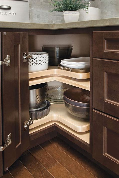 When considering a lazy susan, you need to take a few things into consideration cabinet type, cabinet size, material and functionality. The Asymmetrical Lazy Susan Cabinet is a great solution ...