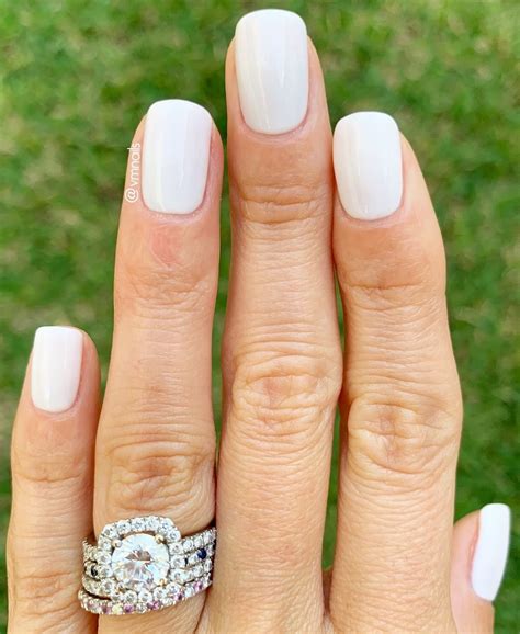 Opi Funny Bunny Sheer White Nails White Manicure White Manicure