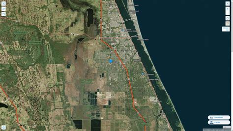 Palm Bay Florida Map