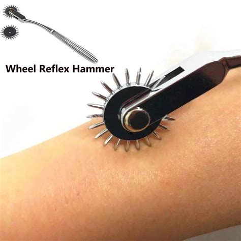 Wartenberg Pin Wheel Reflex Hammer Deluxe Medical Diagnostic Hammer